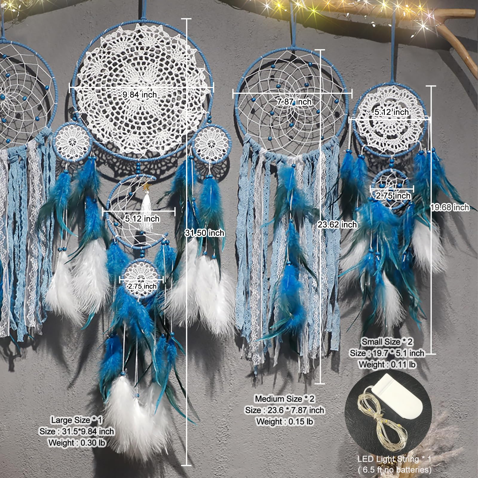 Amazon.com: Artilady Dream Catchers Boho Wall Decor, Native